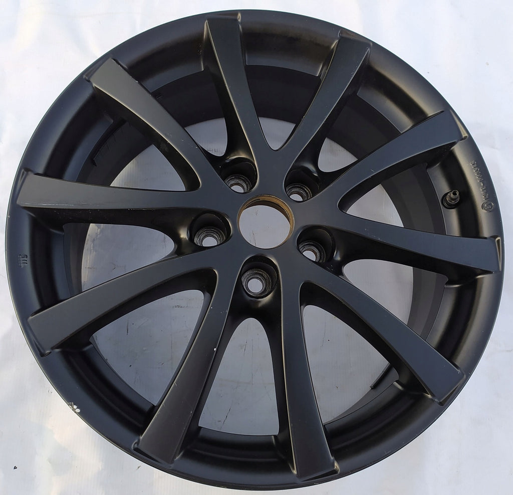 1x Alufelge 18 Zoll 7.0" 5x114.3 50ET Glanz Schwarz BHR1-V3-810 Mazda Rim Wheel