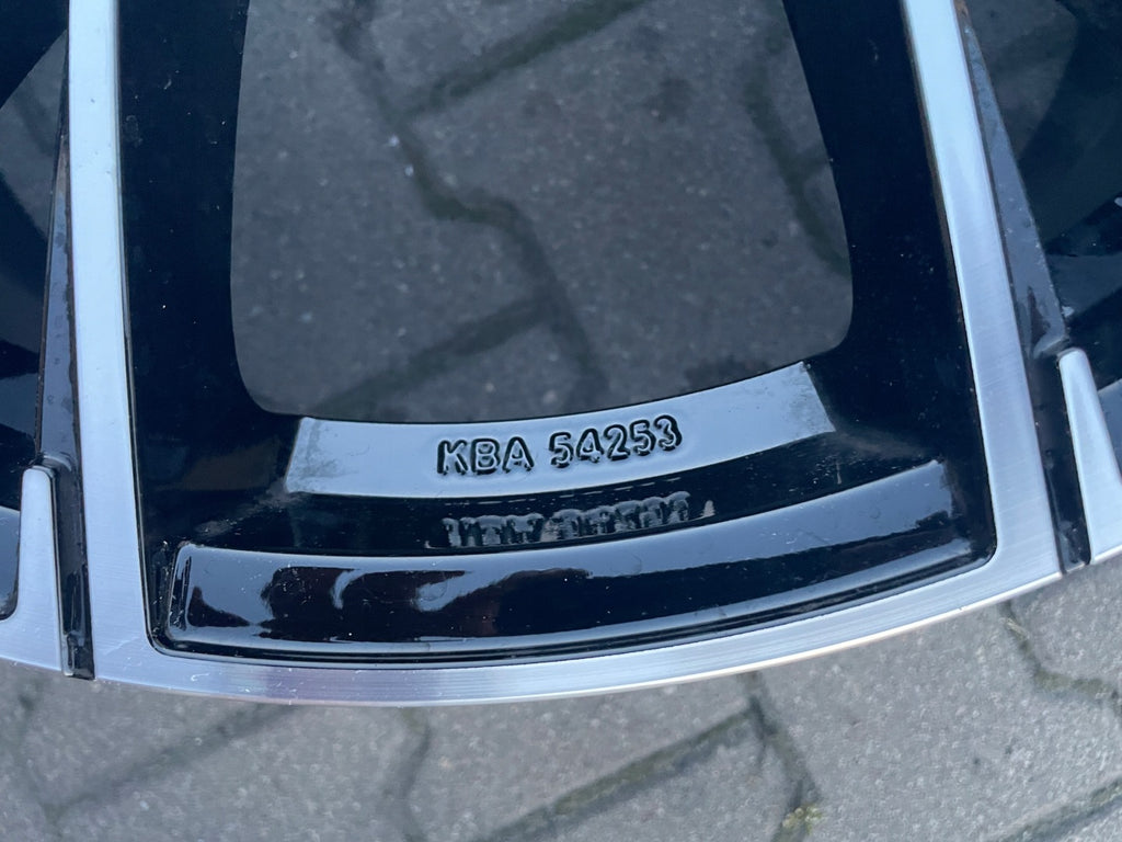 1x Alufelge 20 Zoll 8.5" 5x112 38ET Glanz Schwarz KBA54253 Rim Wheel FEL1579794223bf