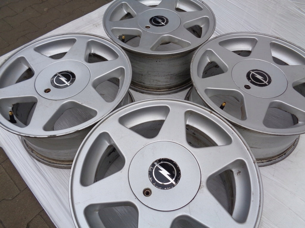 4x Alufelge 15 Zoll 7.0" 5x110 33ET 42428 Opel Omega A Vectra Zafira Rim Wheel