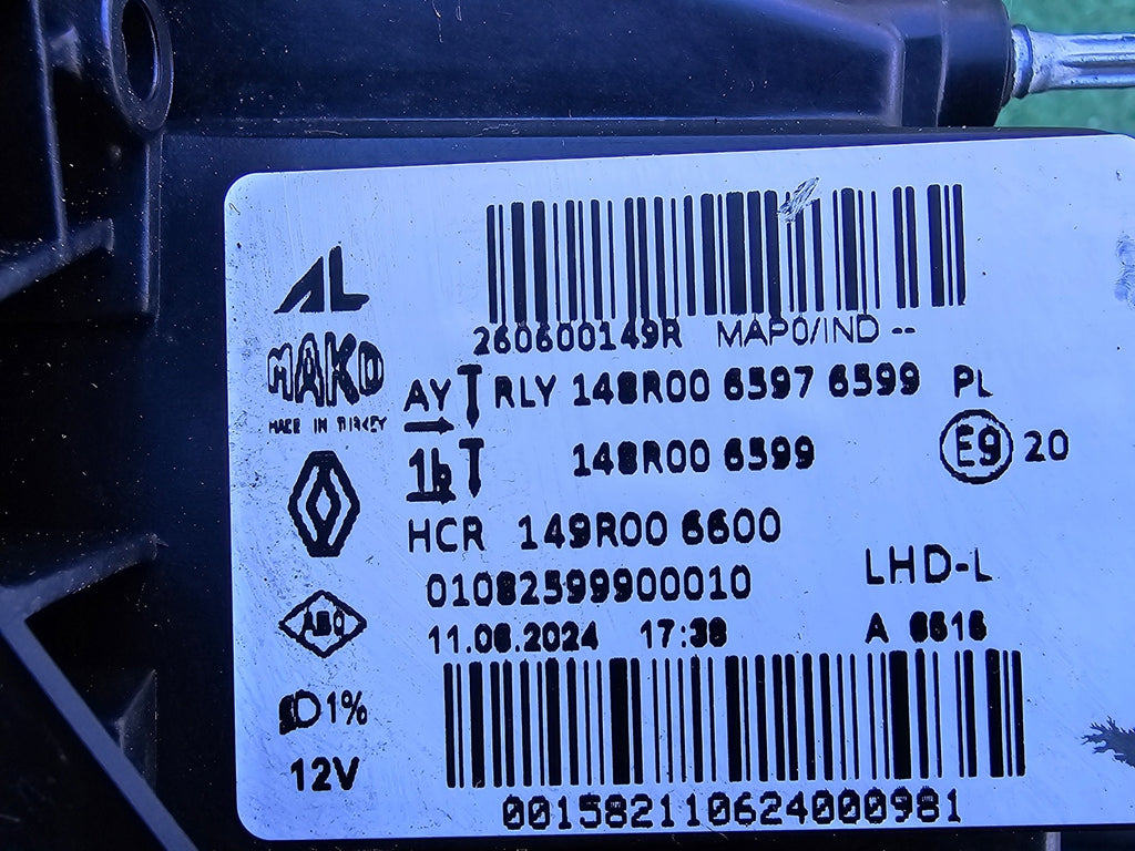 Frontscheinwerfer Renault Clio 5 260600149R Full LED Links Headlight SCH1939845990qz