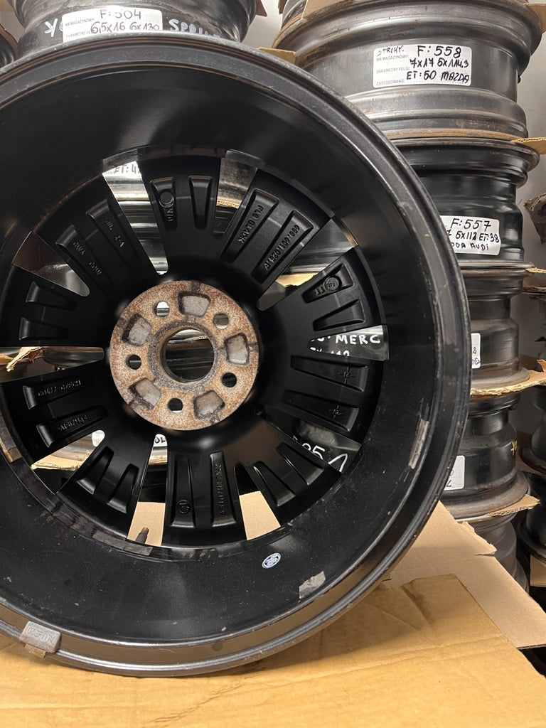 1x Alufelge 17 Zoll 6.5" 5x100 40ET Glanz Graphit 658601025F Skoda I Rim Wheel FEL7366347780tf