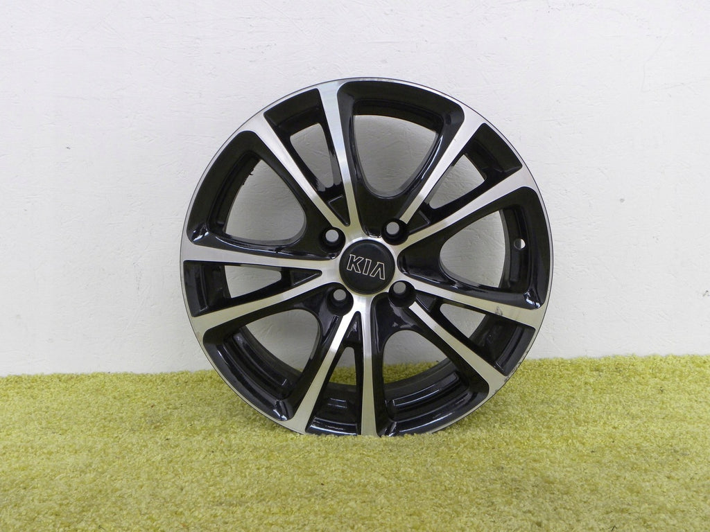 1x Alufelge 15 Zoll 5.5" 4x100 35ET ATT515A Kia Rio Rim Wheel