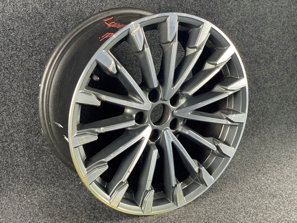 1x Alufelge 19 Zoll 8.5" 5x112 32ET Glanz Graphit 8W0601025BJ Audi A4 B9 Mg FEL8264398467ak