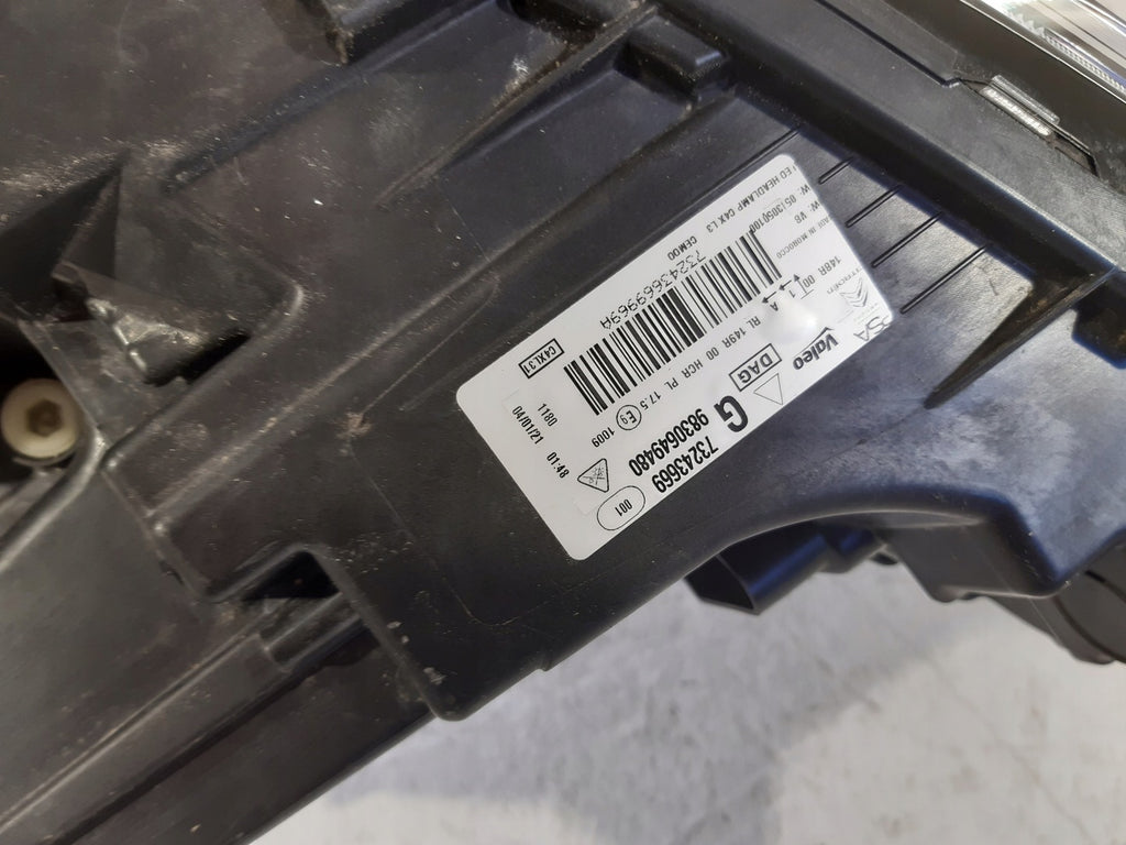 Frontscheinwerfer Citroën C3 III 9830649480 LED Links Scheinwerfer Headlight