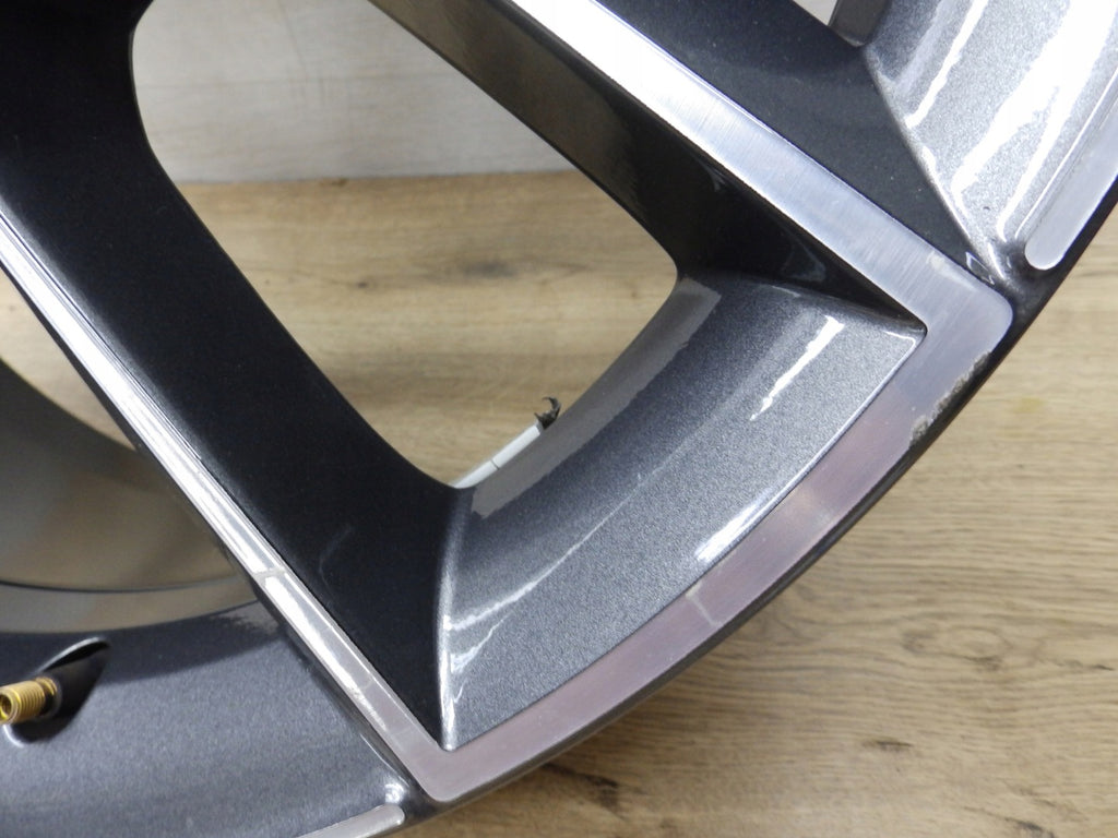 1x Alufelge 18 Zoll 7.5" 5x112 51ET Matt Grau 5E0601025 Skoda Octavia Iii