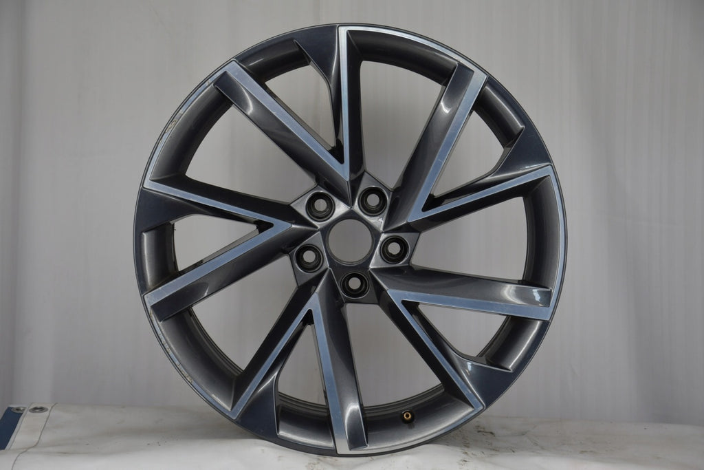1x Alufelge 19 Zoll 8.0" 5x112 44ET Glanz Graphit 3V0601025AP Mg I Rim Wheel FEL8057068877dq
