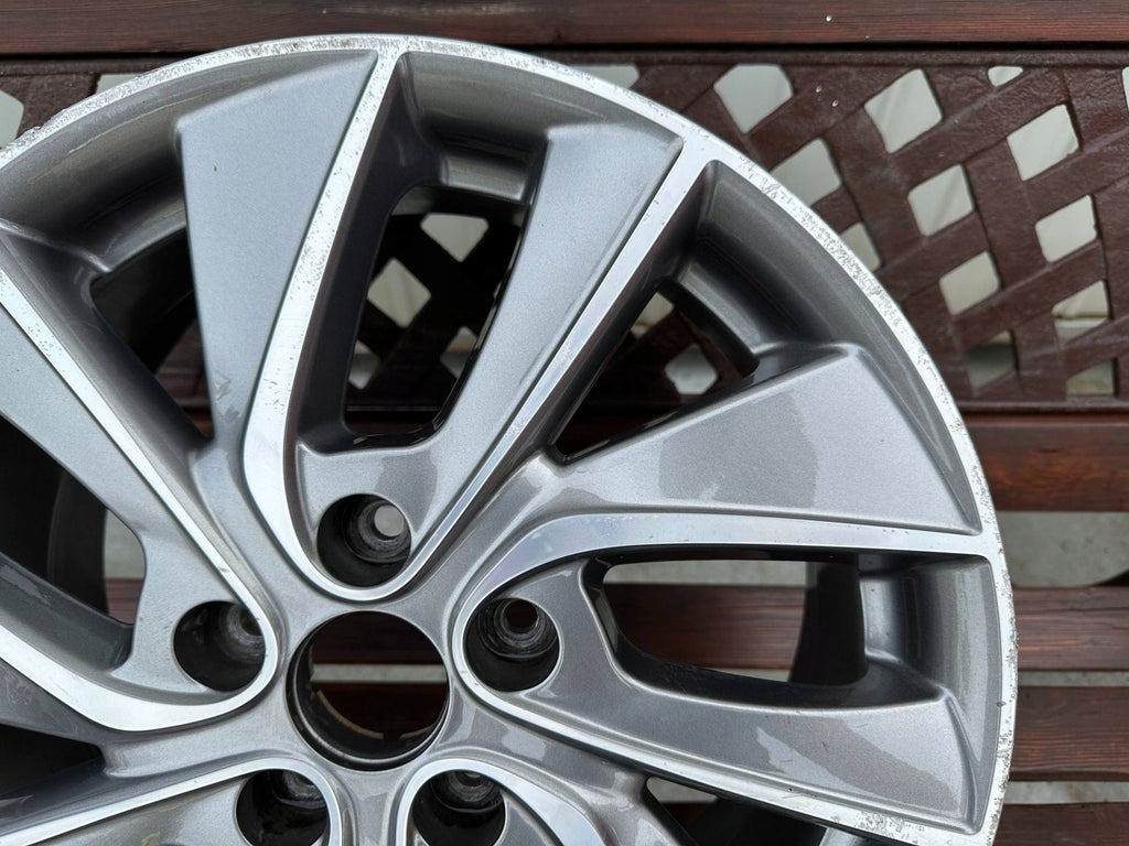 1x Alufelge 17 Zoll 7.0" 5x114.3 58ET Glanz Graphit 5210-G4350 Hyundai I30 Mg FEL1958378659ap