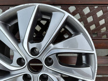 Load image into Gallery viewer, 1x Alufelge 17 Zoll 7.0" 5x114.3 58ET Glanz Graphit 5210-G4350 Hyundai I30 Mg FEL1958378659ap