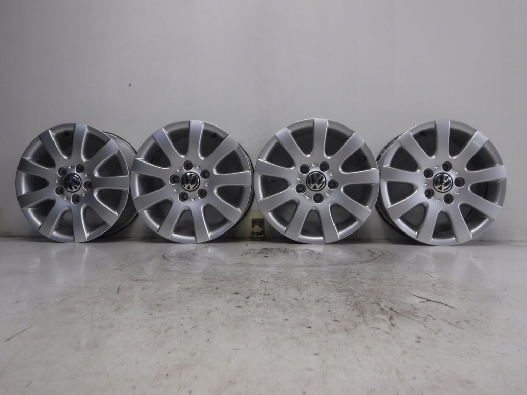 4x Alufelge 15 Zoll 6.5" 5x112 50ET 1K0601025AQ Audi Rim Wheel FEL4844733671vw