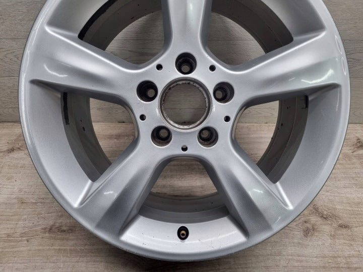 1x Alufelge 16 Zoll 8.0" 5x112 32ET Glanz Silber A2034013102 Mercedes-Benz Cl203 FEL4314286176ri