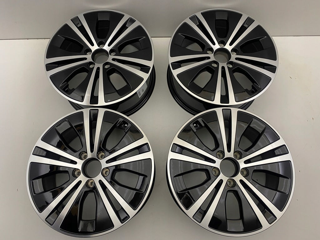 4x Alufelge 17 Zoll 7.5" 5x112 40ET Glanz Schwarz A2134015100 Mercedes-Benz W213 FEL5431304615qh