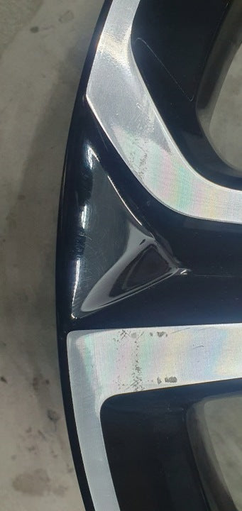1x Alufelge 17 Zoll 7.0" 4x108 38ET Glanz Schwarz 39182183 Opel Corsa F FEL8301767144tc