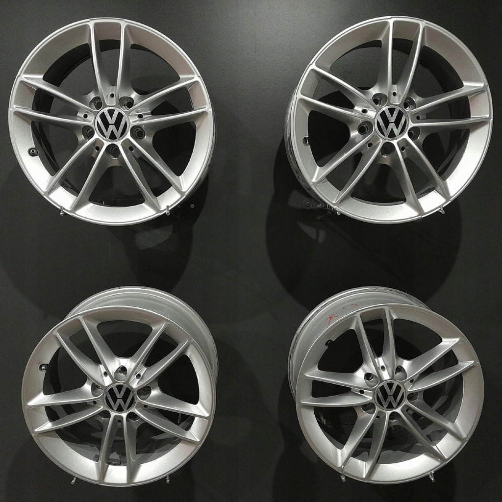 4x Alufelge 16 Zoll 6.5" 5x112 44ET A1774010100- Mercedes-Benz W177 Rim Wheel FEL1736182197bk