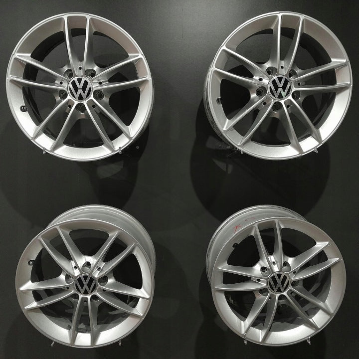 4x Alufelge 16 Zoll 6.5" 5x112 44ET A1774010100- Mercedes-Benz W177 Rim Wheel FEL1736182197bk