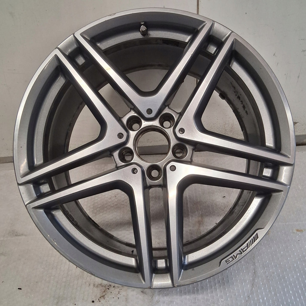 1x Alufelge 19 Zoll 9.5" 5x112 52ET A2124010900 Mercedes-Benz W212 Rim Wheel FEL5155814105db