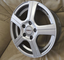 Laden Sie das Bild in den Galerie-Viewer, 4x Alufelge 15 Zoll 6.5" 5x112 48ET Glanz Silber TEL848 Rim Wheel FEL9351903131lo