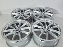 Laden Sie das Bild in den Galerie-Viewer, 4x Alufelge 17 Zoll 7.5" 5x112 27ET Glanz Silber BMW Rim Wheel FEL6756263863iz