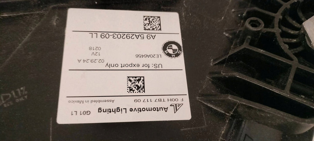 Frontscheinwerfer BMW X3 G01 G02 5A29203-09 Links Scheinwerfer Headlight SCH8011949903nx