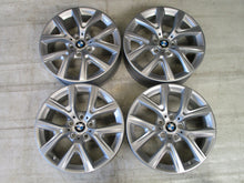 Load image into Gallery viewer, 4x Alufelge 17 Zoll 6.5" 5x112 39ET Glanz Silber 6856076 BMW Rim Wheel FEL8664372816zg