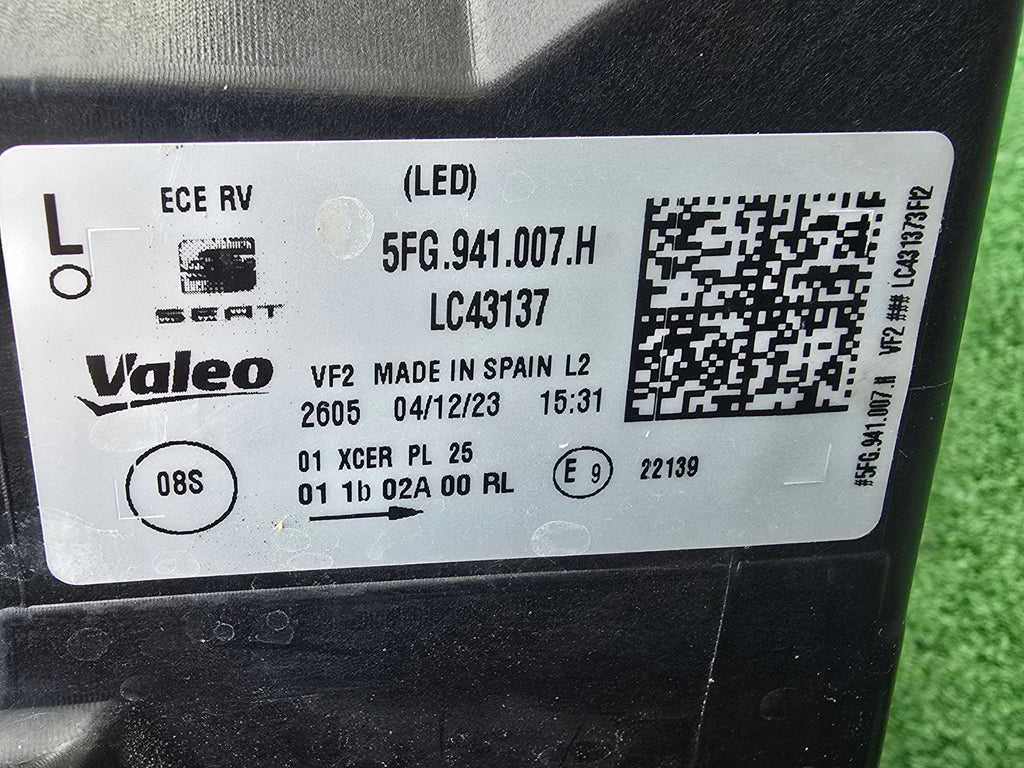 Frontscheinwerfer Cupra Formentor 5FG941007H LED Links Scheinwerfer Headlight SCH8383244410fg