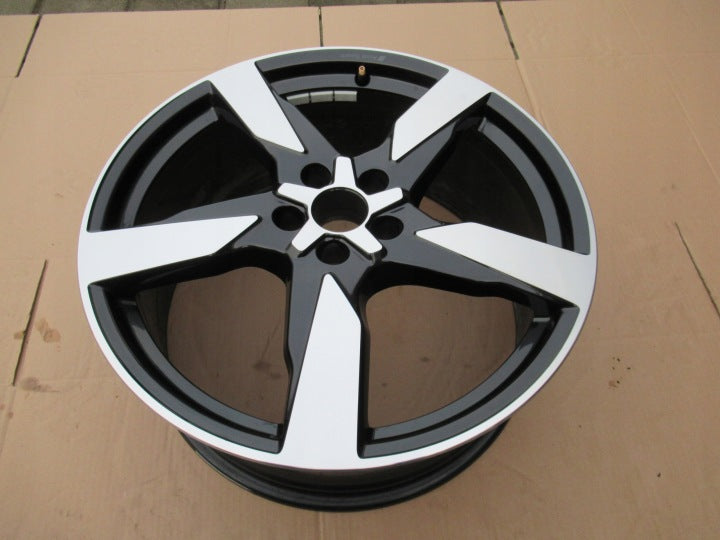 1x Alufelge 20 Zoll 8.5" 5x112 43ET Glanz Schwarz 4K0601025AD Audi A6 Rim Wheel FEL5252357739ty