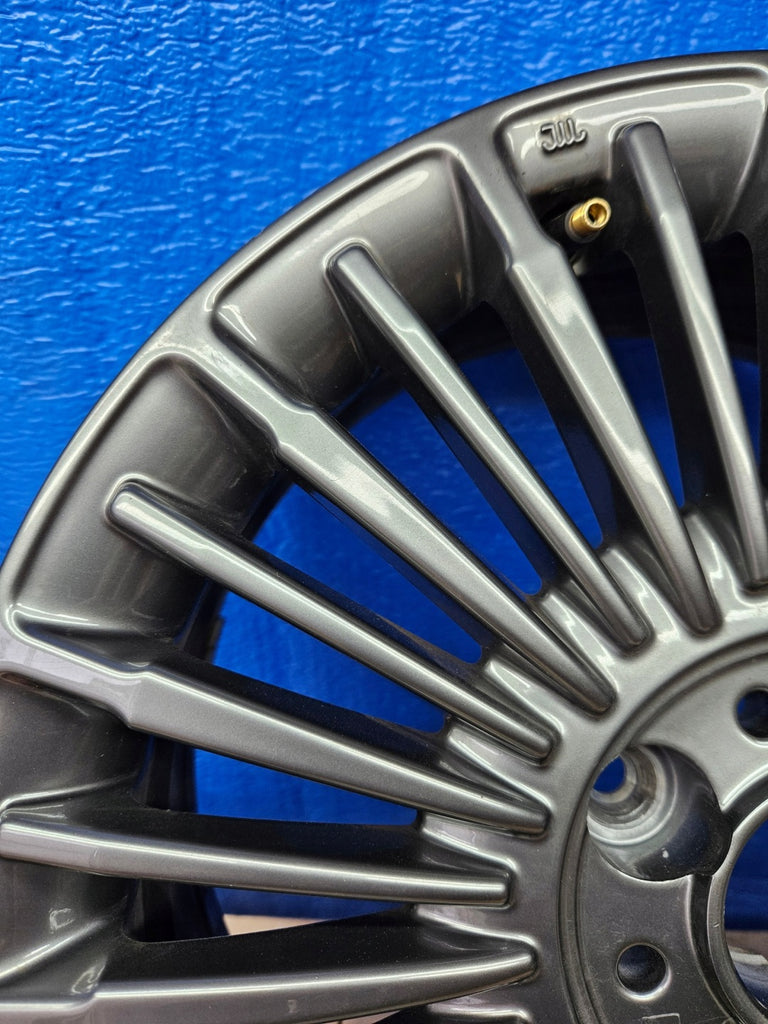 1x Alufelge 16 Zoll 6.0" 4x98 41ET Glanz Schwarz 50290266 Fiat 500 Rim Wheel FEL2409328486of