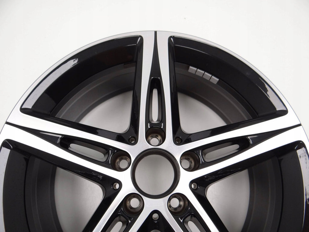 1x Alufelge 18 Zoll 7.5" 5x112 49ET Glanz Schwarz A1774010700 Mercedes-Benz W177 FEL6595706972vc
