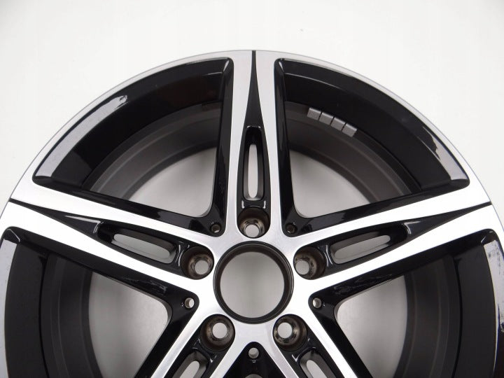1x Alufelge 18 Zoll 7.5" 5x112 49ET Glanz Schwarz A1774010700 Mercedes-Benz W177 FEL6595706972vc