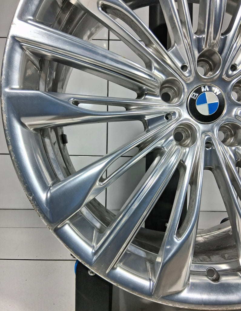 1x Alufelge 20 Zoll 8.5" 5x112 25ET Glanz Silber 6868051 BMW G32 G11 Rim Wheel FEL7854797018rt