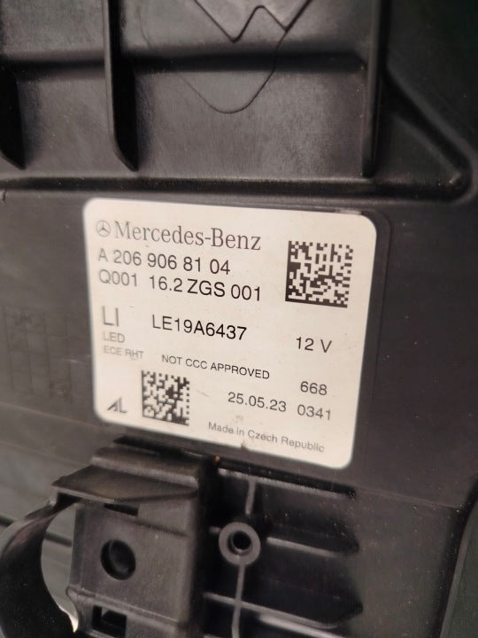 Frontscheinwerfer Mercedes-Benz W206 A2069068104 A2069067203 Full LED Ein Satz SCH4400003128aa