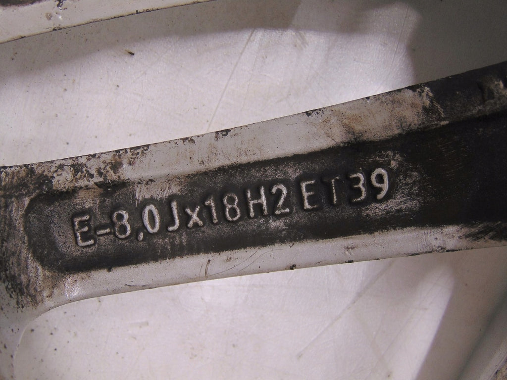 1x Alufelge 18 Zoll 8.0" 5x112 4G0601025CA Audi A6 C7 Rim Wheel