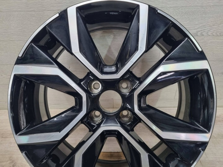 1x Alufelge 18 Zoll 6.5" 4x108 26ET Glanz Schwarz 9833485080 Citroën C4 Iii FEL6467025962oo