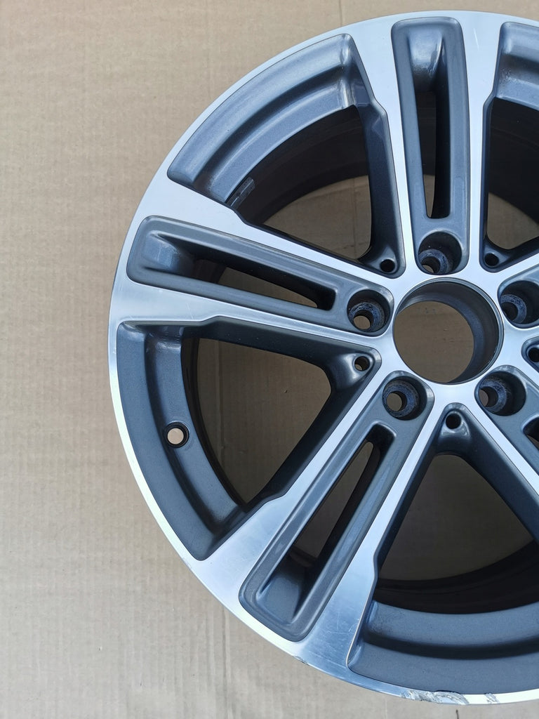 1x Alufelge 17 Zoll 7.5" 5x112 40ET Glanz Grau A2134015500 Mercedes-Benz W213 Mg