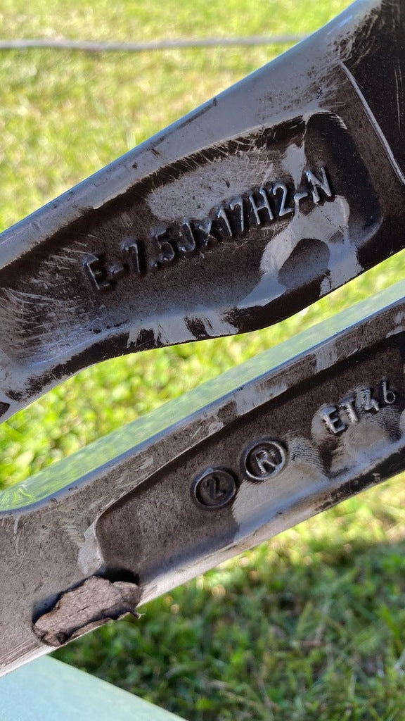 1x Alufelge 17 Zoll 7.5" 5x100 46ET Glanz Silber 82A601025K Audi A1 Rim Wheel FEL1360631461eq