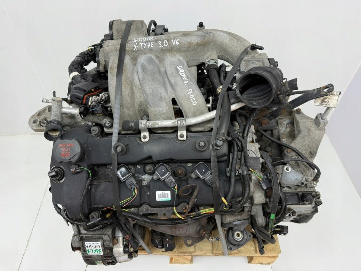 Motor Jaguar X Type X-Type 4G730AA 3.0 230PS 169kW 150TKm 2001 Benzin Komplett MOT5777921163vc
