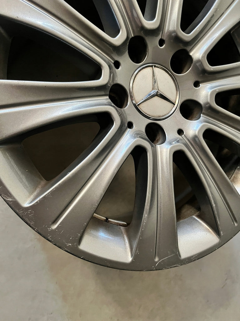 1x Alufelge 16 Zoll 8.0" 5x112 46ET Glanz Graphit A2124015802 Mercedes-Benz W212