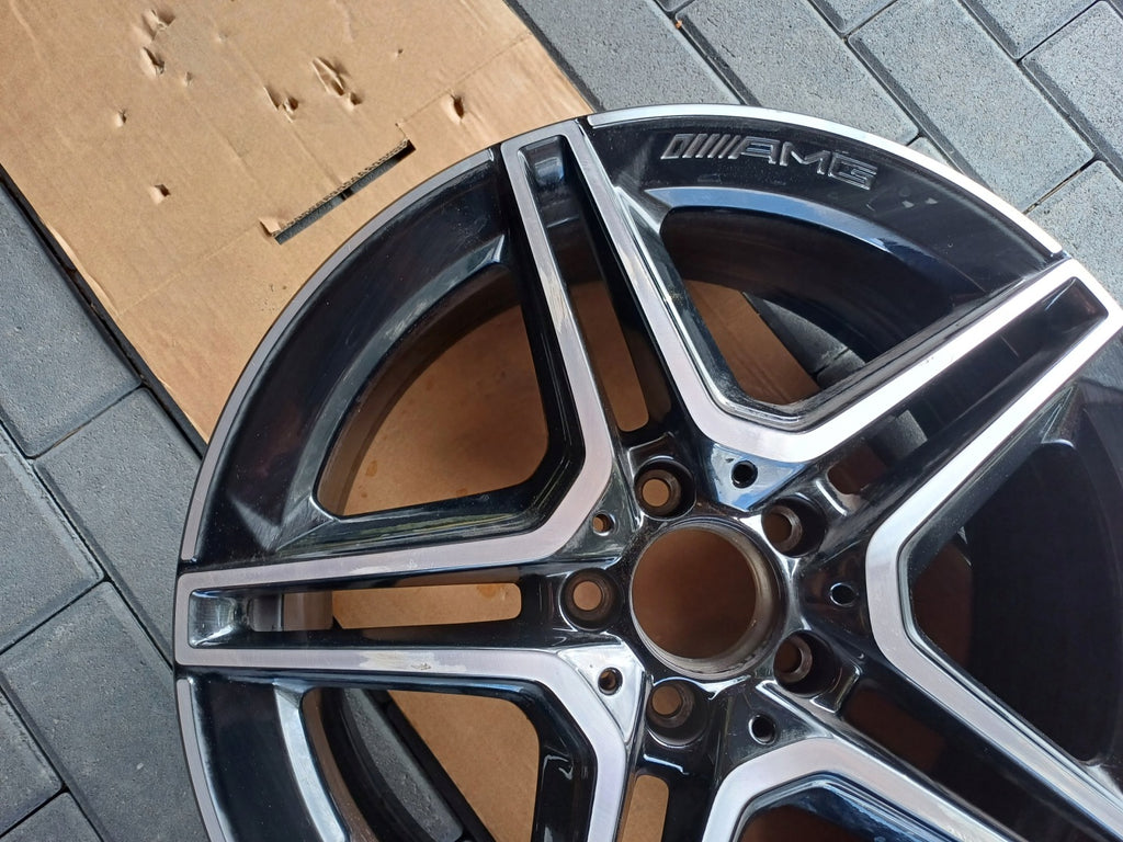 1x Alufelge 18 Zoll 7.5" 5x112 49ET Glanz Graphit A1774011500 Mercedes-Benz Mg FEL3275917974aa