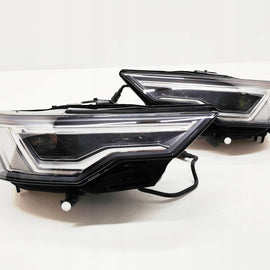Frontscheinwerfer Audi A6 C8 4K0941039E 4K0941040E LED Ein Satz Headlight SCH4175990280mh
