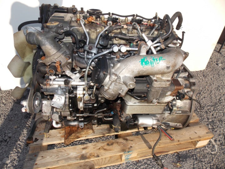 Motor Mitsubishi I W 4M42 3.0 Diesel Engine Komplett MOT6177856180vj