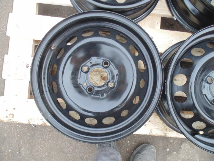 4x Alufelge 15 Zoll 5.5" 4x100 Renault Rim Wheel FEL2200313354ir