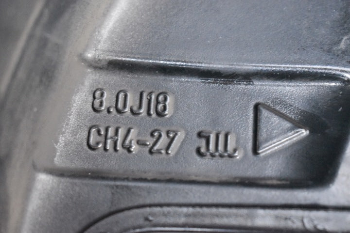 1x Alufelge 18 Zoll 8.0" 4x108 27ET Glanz Graphit 9808898377 Citroën Ds5 Ds4 Mg FEL2654556107ya