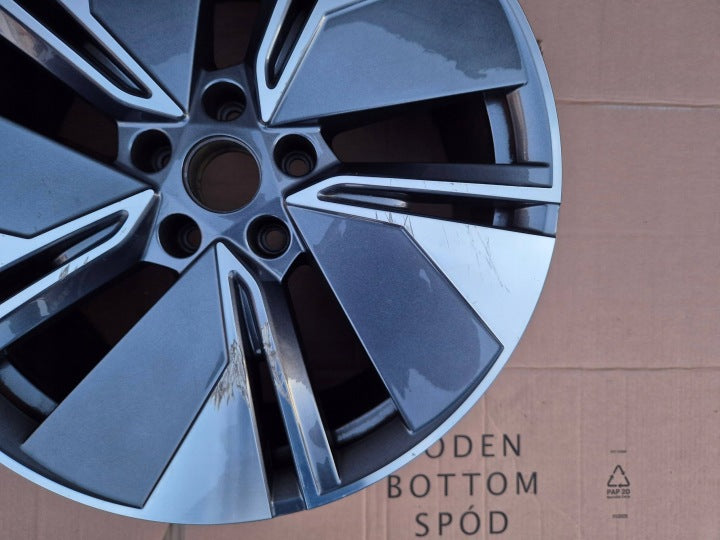 1x Alufelge 19 Zoll 8.0" 5x112 45ET 5LA601025- Skoda Enyaq Iv Rim Wheel FEL5909187912uo