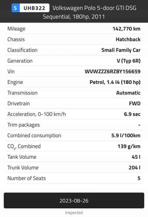 Motor Skoda Fabia II CAV CAVE 1.4 TSI 180PS 132kW 142TKm 2006 Benzin Komplett MOT9915747580qk