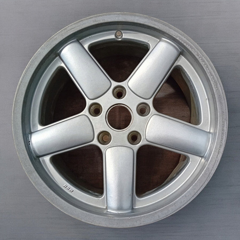 1x Alufelge 17 Zoll 8.0" 5x120 35ET Glanz Silber BMW E46 E34 Rim Wheel