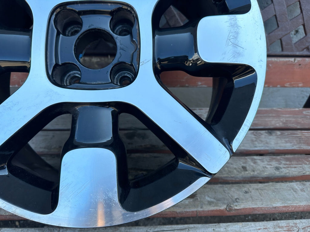 1x Alufelge 17 Zoll 6.5" 4x108 19ET Glanz Schwarz 9800494077 Citroën Cactus FEL5169552807yc