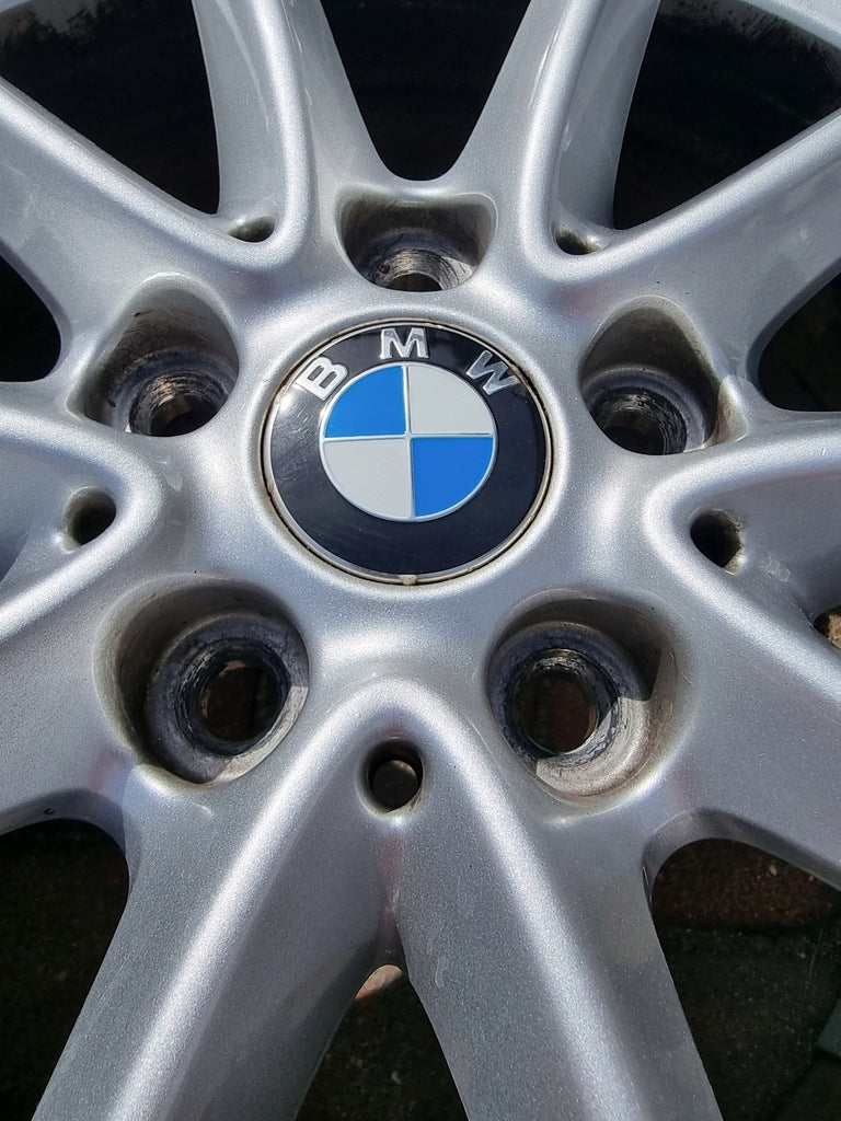 4x Alufelge 16 Zoll 7.0" 5x112 52ET Glanz Silber 6855080 BMW Rim Wheel FEL3335970196yb