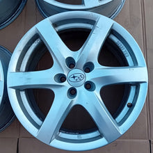 Laden Sie das Bild in den Galerie-Viewer, 4x Alufelge 17 Zoll 7.5" 5x100 48ET Subaru Rim Wheel FEL3251953631mv