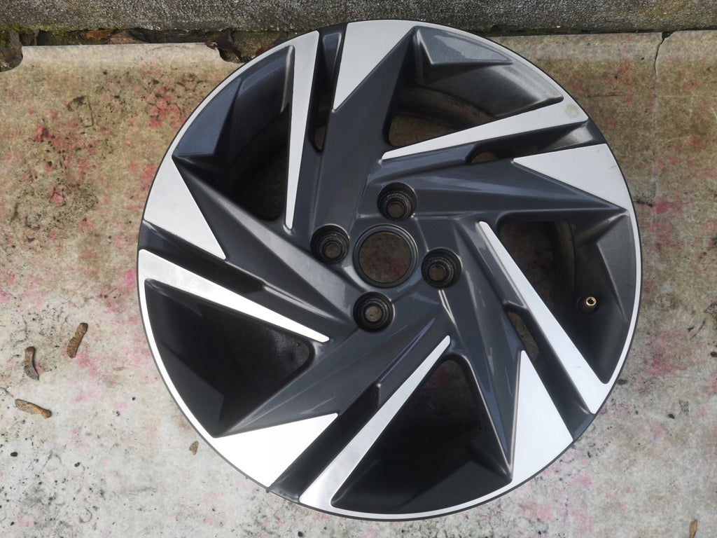 1x Alufelge 16 Zoll 6.0" 4x114.3 50ET 52910-Q0200 Hyundai I20 Ii Rim Wheel FEL3841585093xz