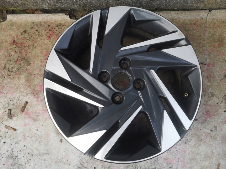 1x Alufelge 16 Zoll 6.0" 4x114.3 50ET 52910-Q0200 Hyundai I20 Ii Rim Wheel FEL3841585093xz