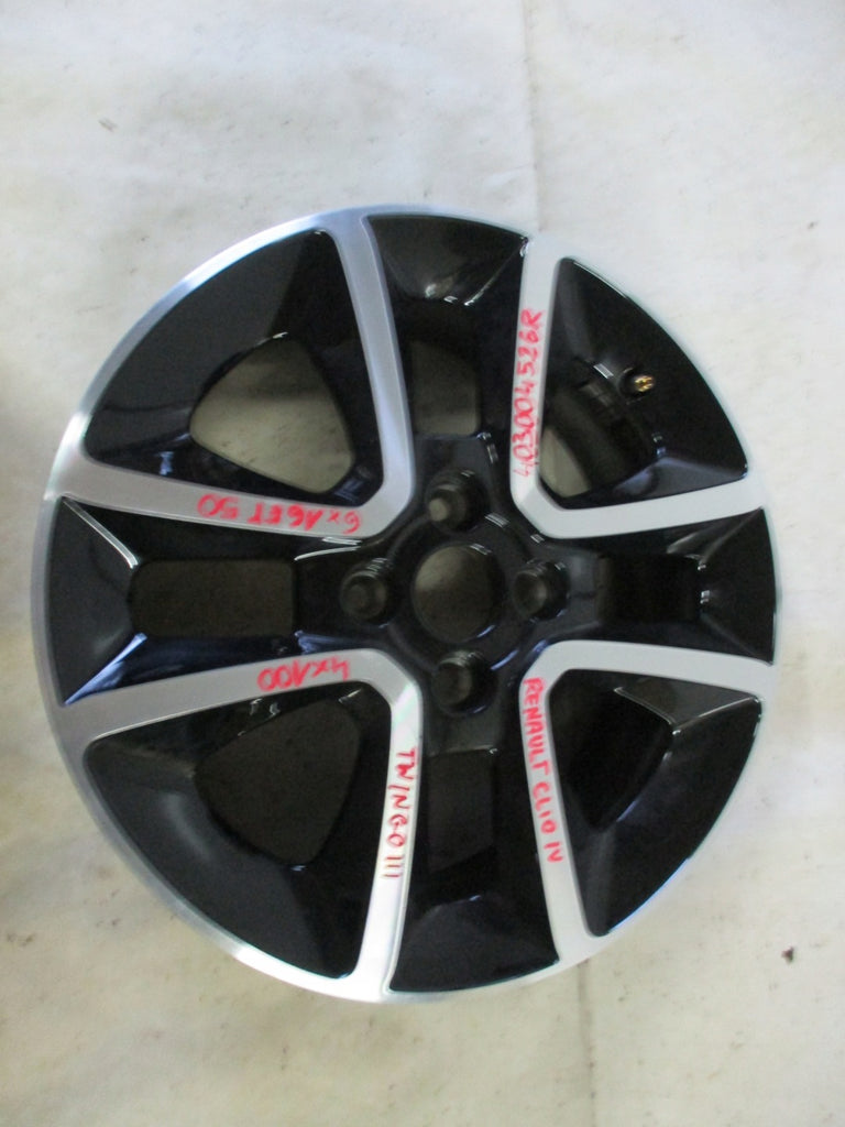 1x Alufelge 16 Zoll 6.0" 4x100 403004526R Renault Clio IV Twingo Rim Wheel FEL1000863990ss